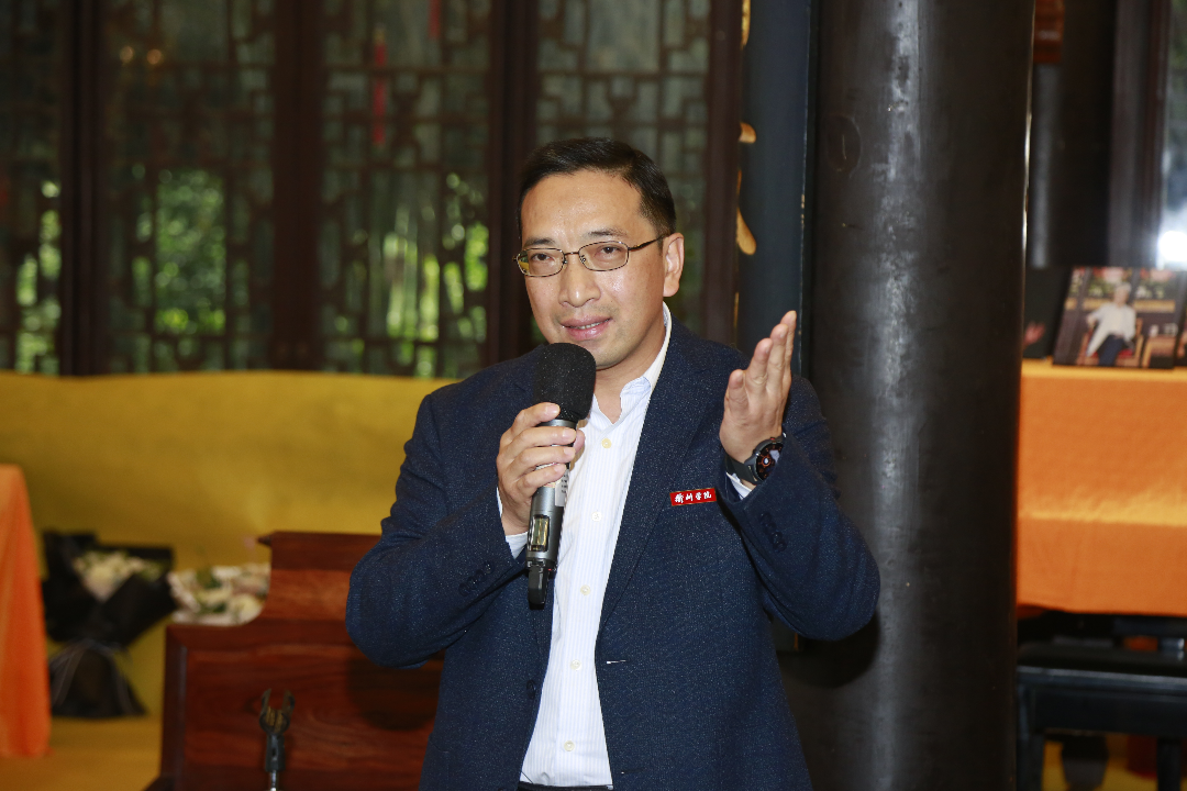 立心立德力行 做新时代好教师——孔令立参加beat365正版唯一入口必一2021年新教师培训开班仪式